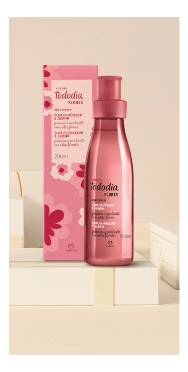 Body Splash Tododia Ameixa e Flor de Baunilha 200 ml