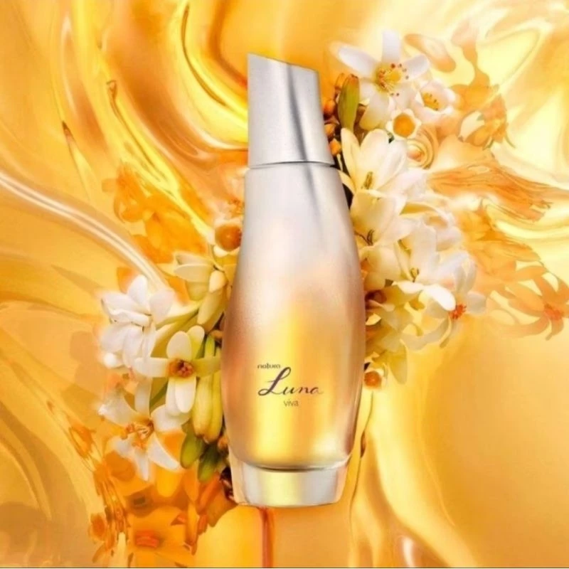 Luna viva, desodorante colônia feminina natura
