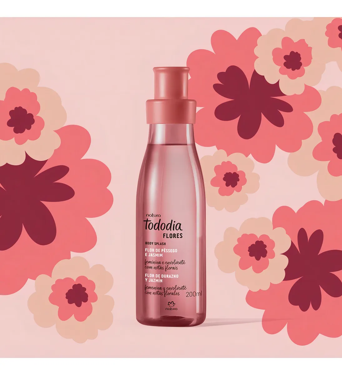 Body Splash Tododia Ameixa e Flor de Baunilha 200 ml