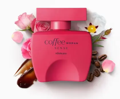 Coffee Woman Sense Desodorante Colônia, 100ml