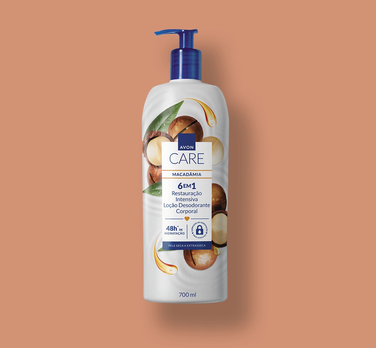 Loção Desodorante Corporal Óleo De Macadâmia